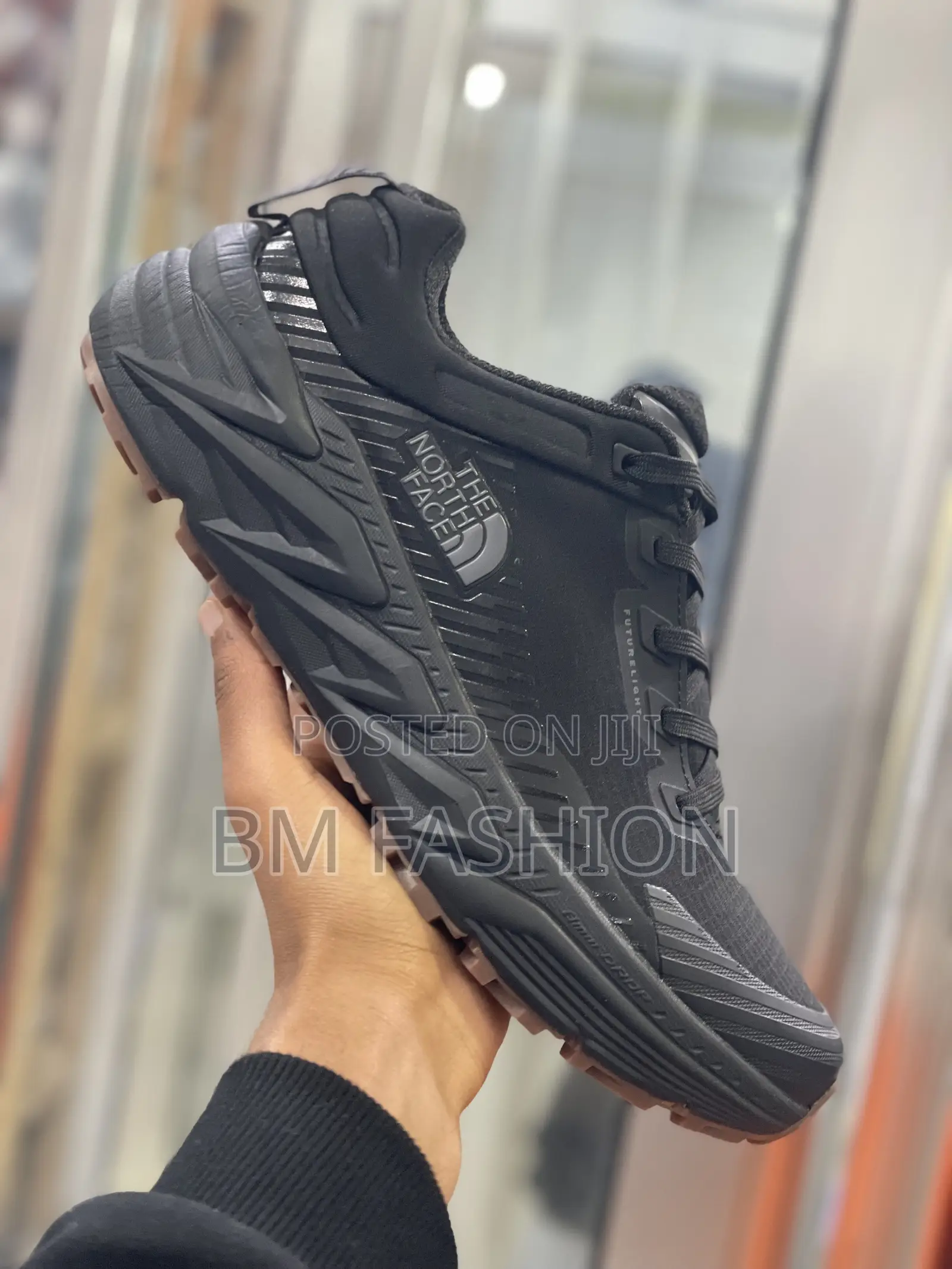 The North Face Quality Comfortable Sneakers Black