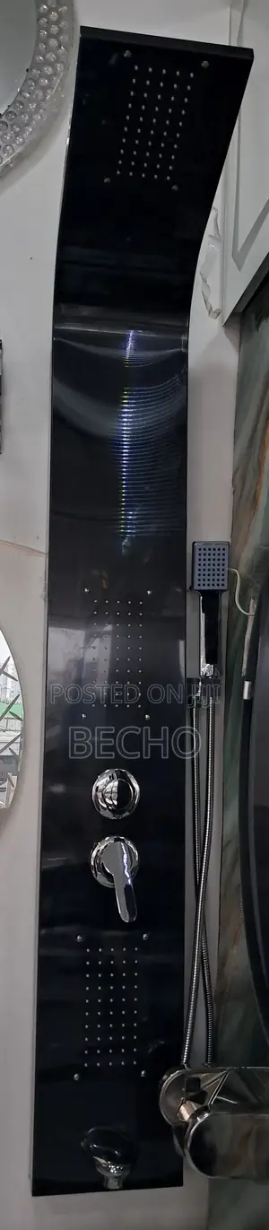 Black Shower Set