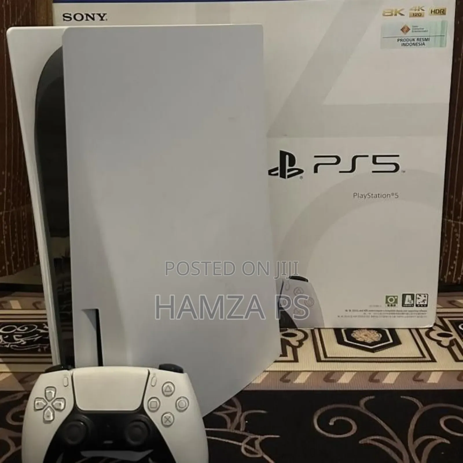 Ps5 Standard Model With 1 Joystick Full Accessories