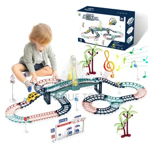 Cities Track Diy Construction Set – 87 PCS