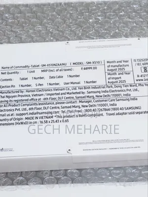 New Samsung Galaxy Tab S9 128 GB