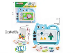 2-in-1 Magnetic Drawing Board Mosaic Puzzle Set