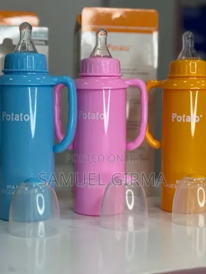 Potato Standard Neck Pp Bottle Feeding Bottle With Handle Bpa-Free
