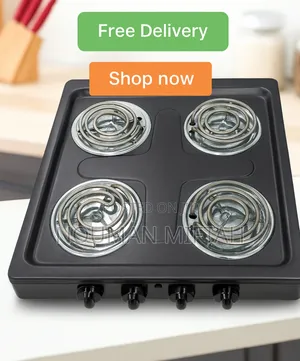 Four Burner Electric Stove ባለ 4 ምድጃ ስቶቨ