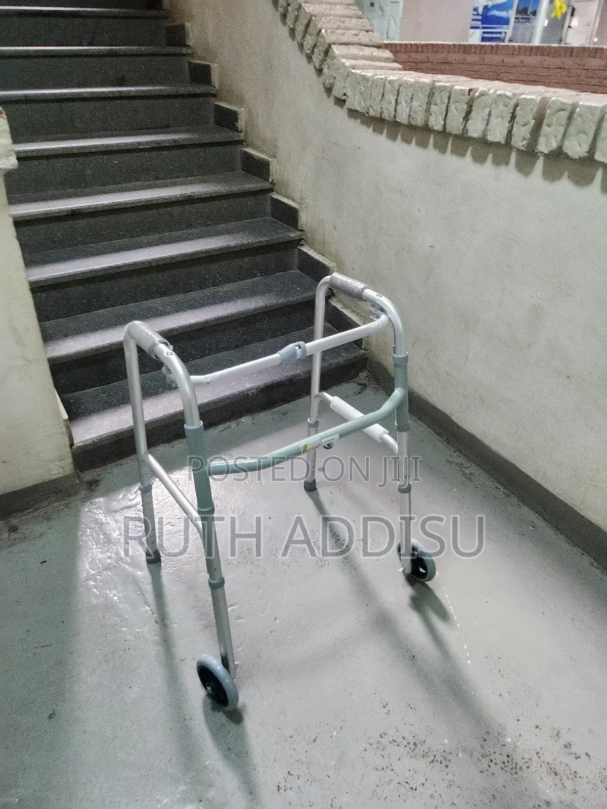 With Front Wheels Walker雞湯foldable Stainless Framed Walker肺氣walker