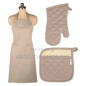Kitchen Apron Set (3 Pcs)