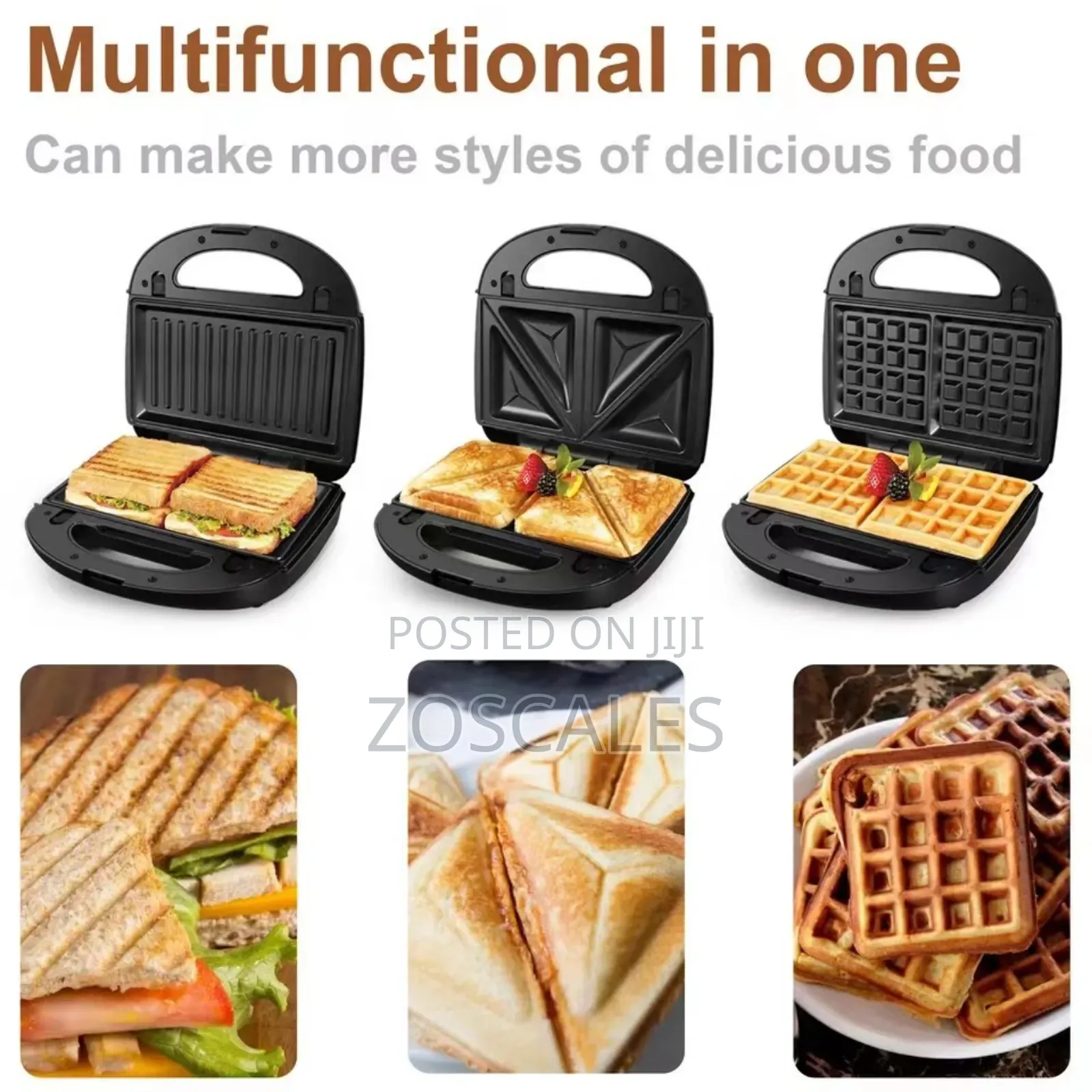 Sonifer 3 in 1 Snack Maker