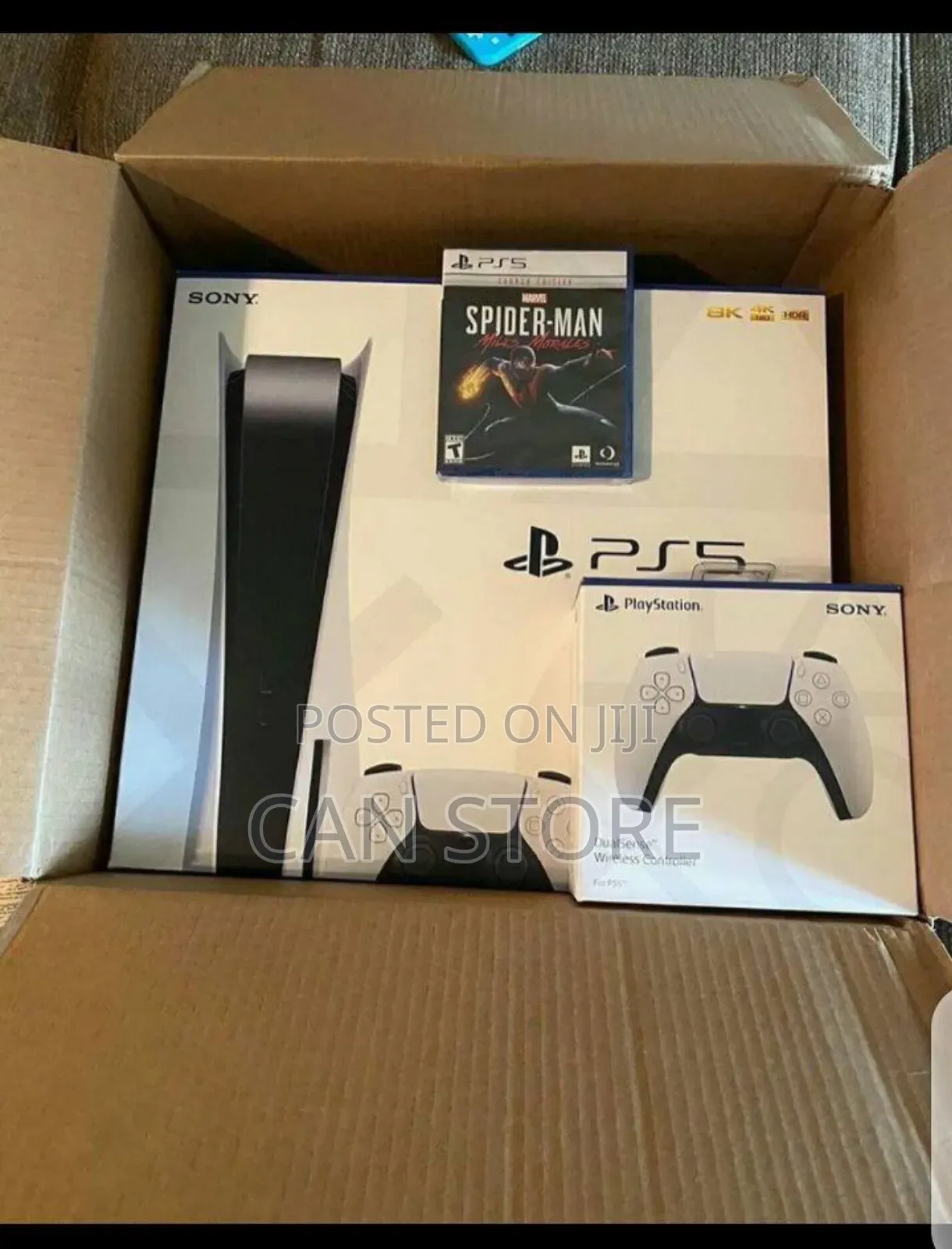 Ps5 Spider Man Cd Gar Packed New