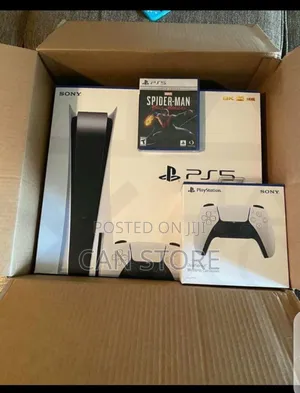 Ps5 Spider Man Cd Gar Packed New