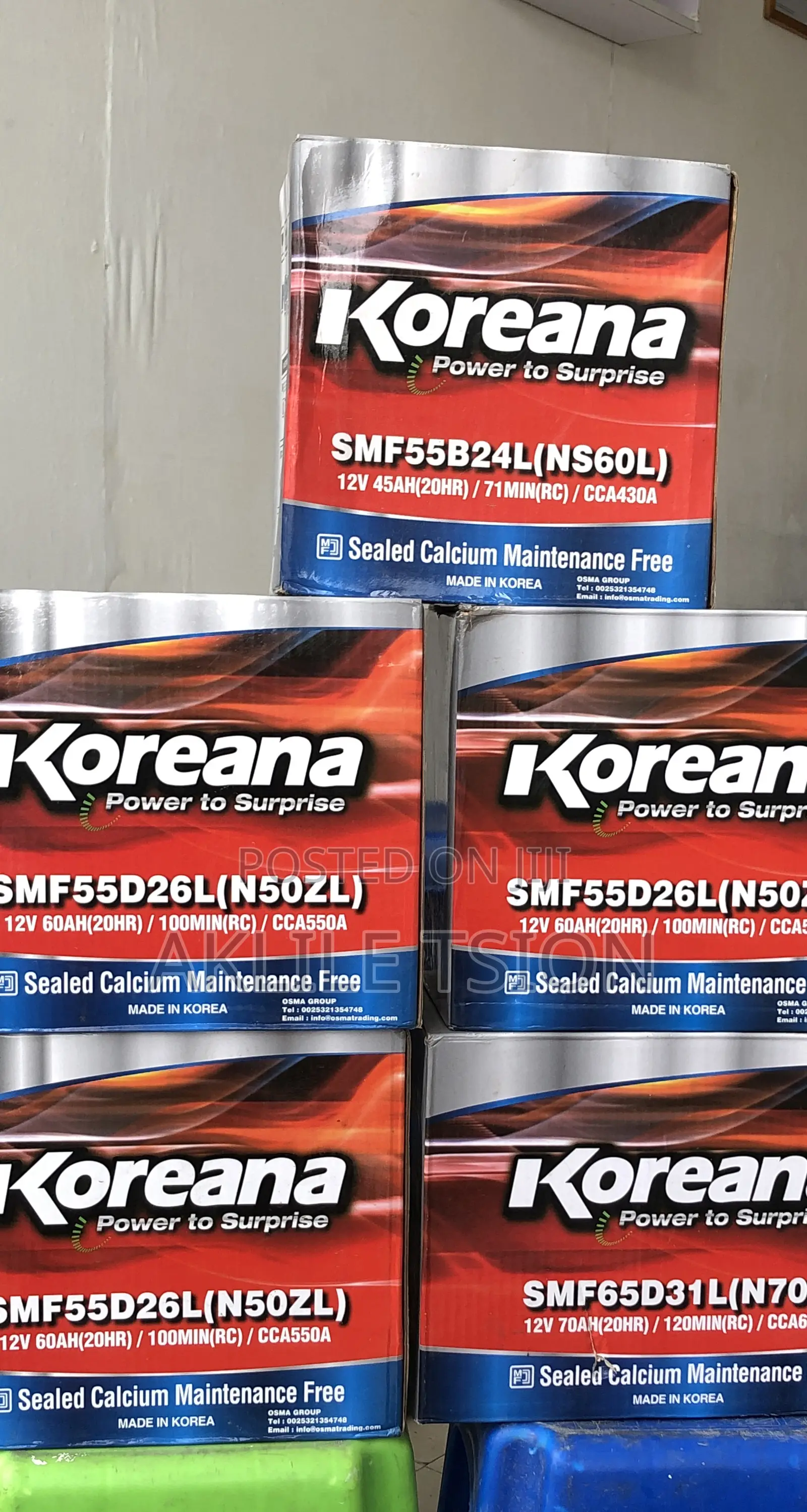 Koreana Battery