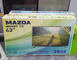 Cinema at Home! Mazda 43 inches Smart Android Double Glass Tv”