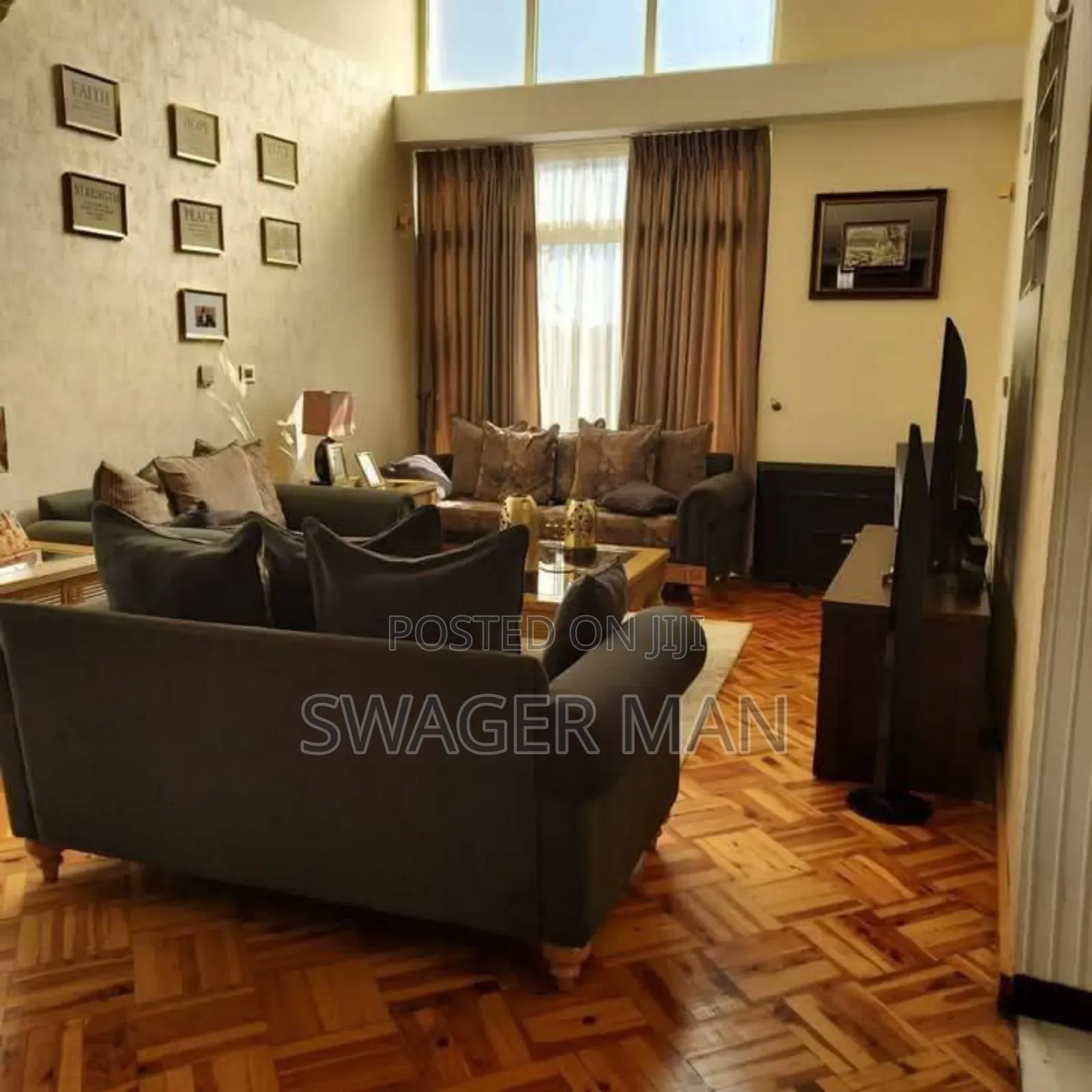 Furnished 6bdrm Townhouse/Terrace in Tafo Ccd, Yeka for sale