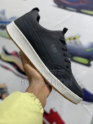 Cat Black and White Flat Men’S Quality Shoes