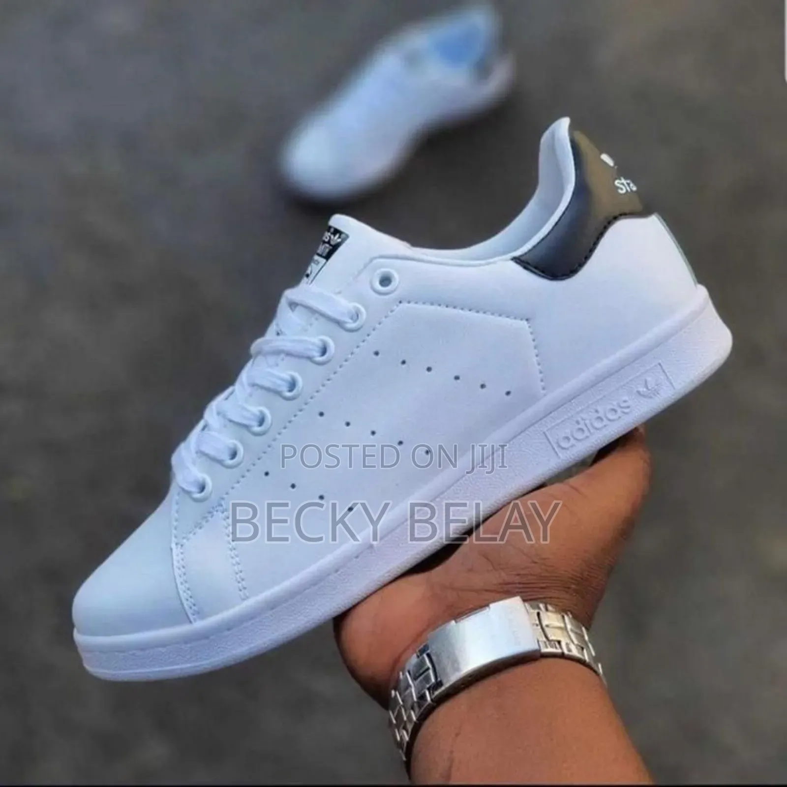 Adidas Stan Smith White X Black Shoes