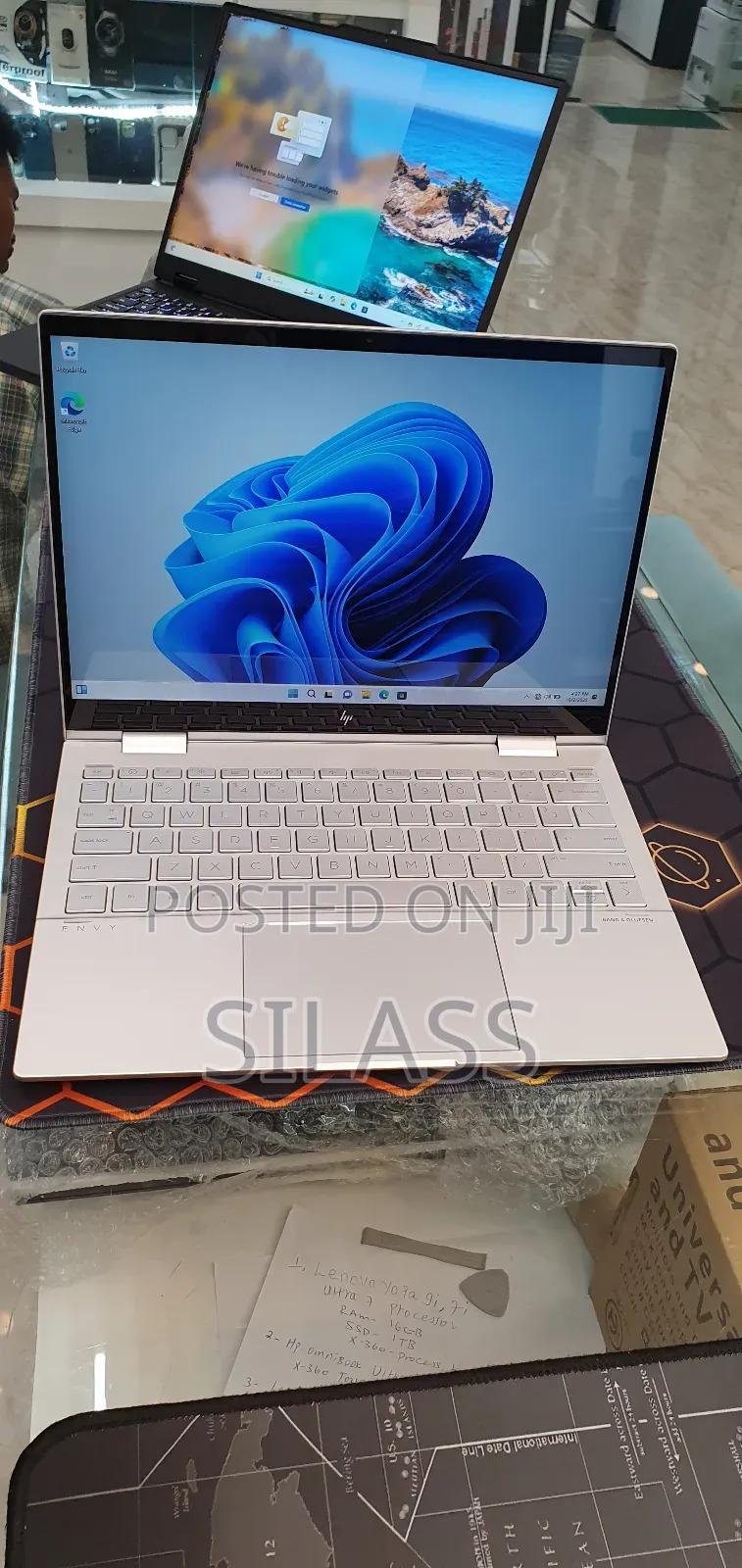 New Laptop HP Envy x360 8GB Intel Core i7 SSD 1T
