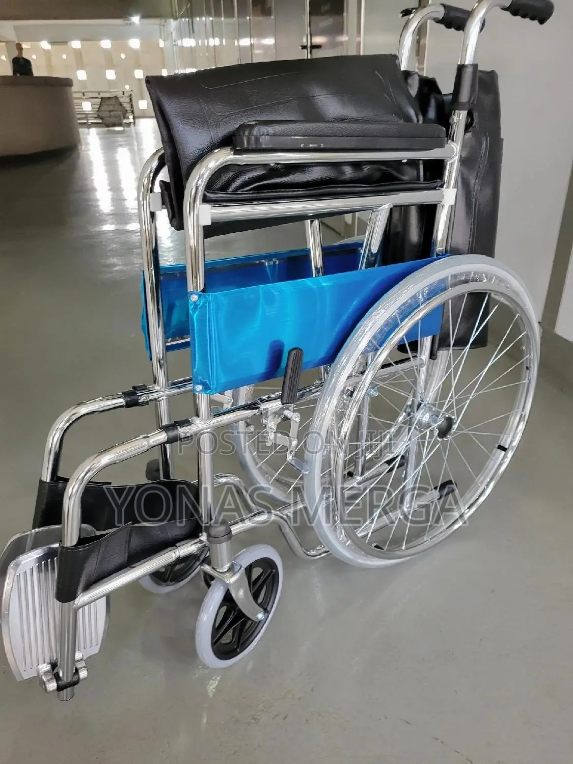 Folding Wheelchair鄰፫wheelchair//Smooth, Stable Ride: Easy to Push