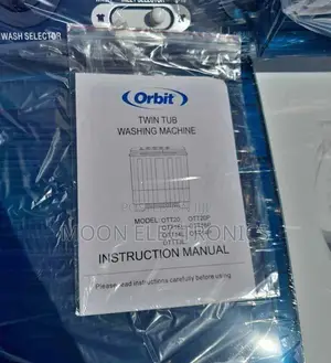 Orbit 16kg Washing Machine – Heavy Duty Family Friendly!