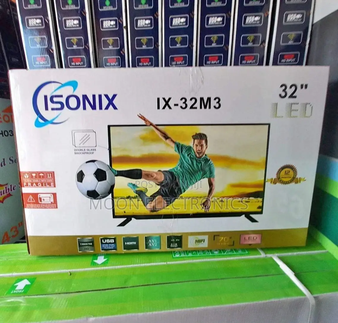 Isonix 32” Tv – Compact, Clear Smart!