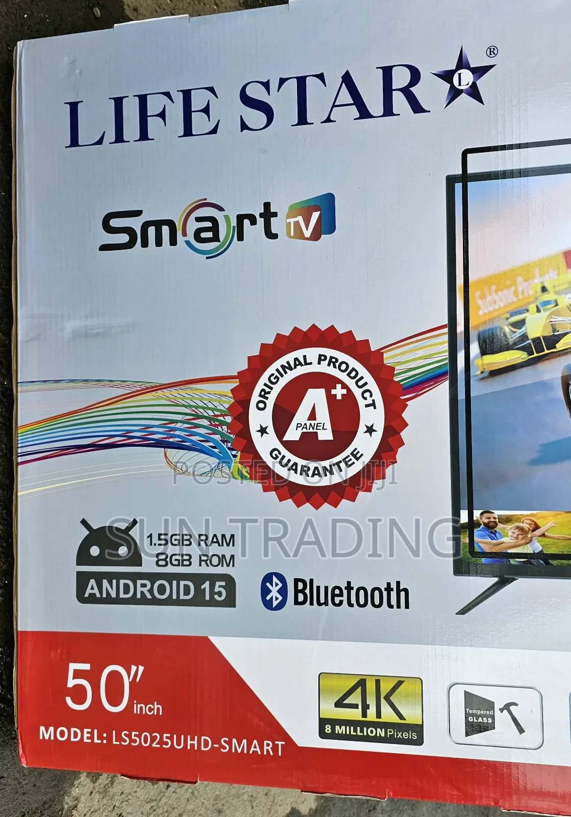 Lifestar 50" Smart Television 2025 | Android 15