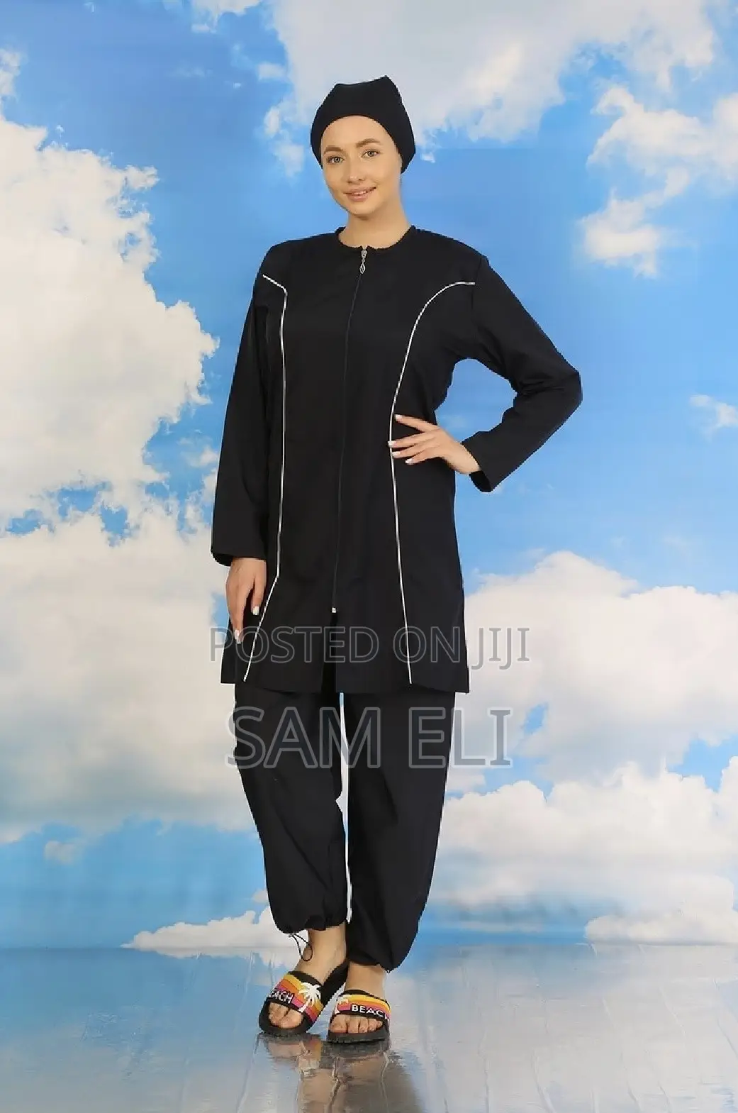 3 Piece Islamic Swimming Cloth ኢስላማዊ የዋና ልብስ