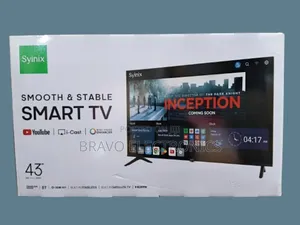 Syinix 43" Frameless Smart Tv – Ultra-Slim 2025 Design!