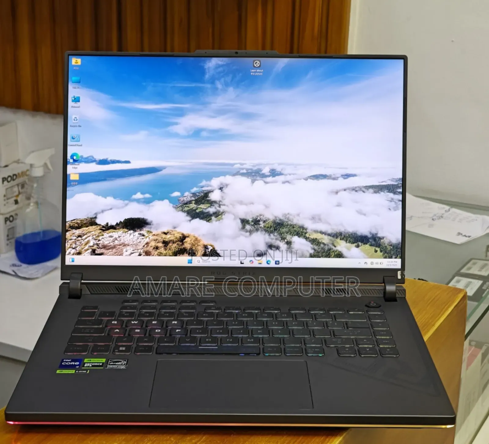 New Laptop Asus ROG Strix G16 G614 16GB Intel Core I9 SSD 1T