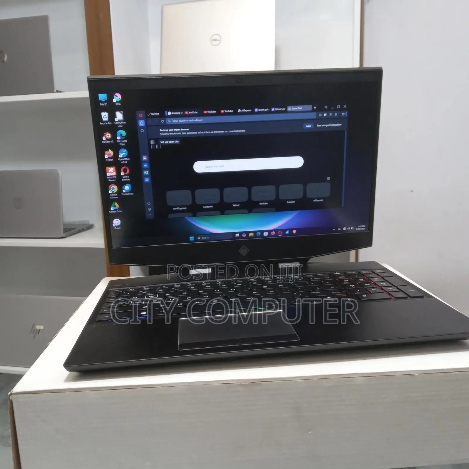 New Laptop HP Omen 15 16GB Intel Core i7 SSD 512GB