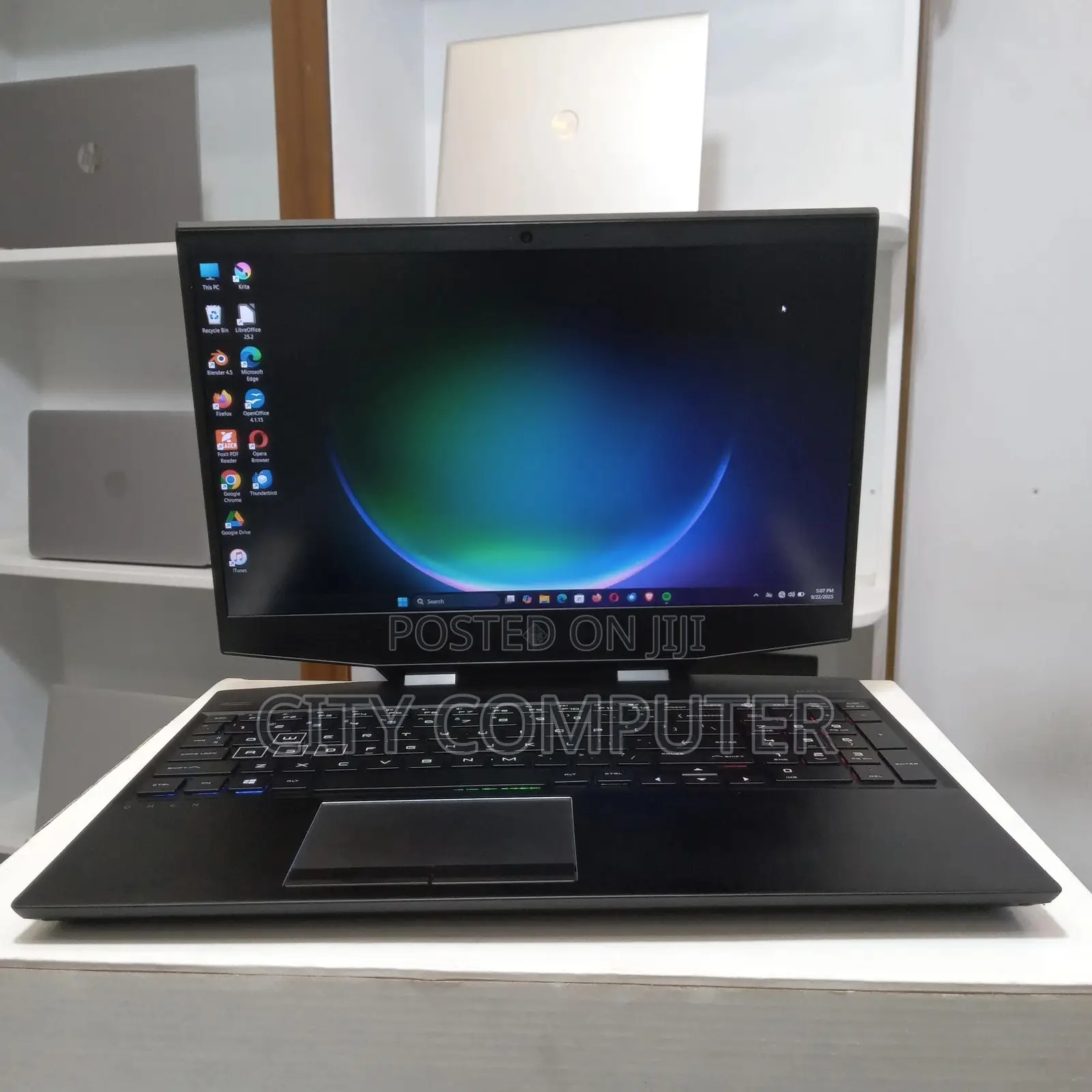 New Laptop HP Omen 15 16GB Intel Core i7 SSD 512GB