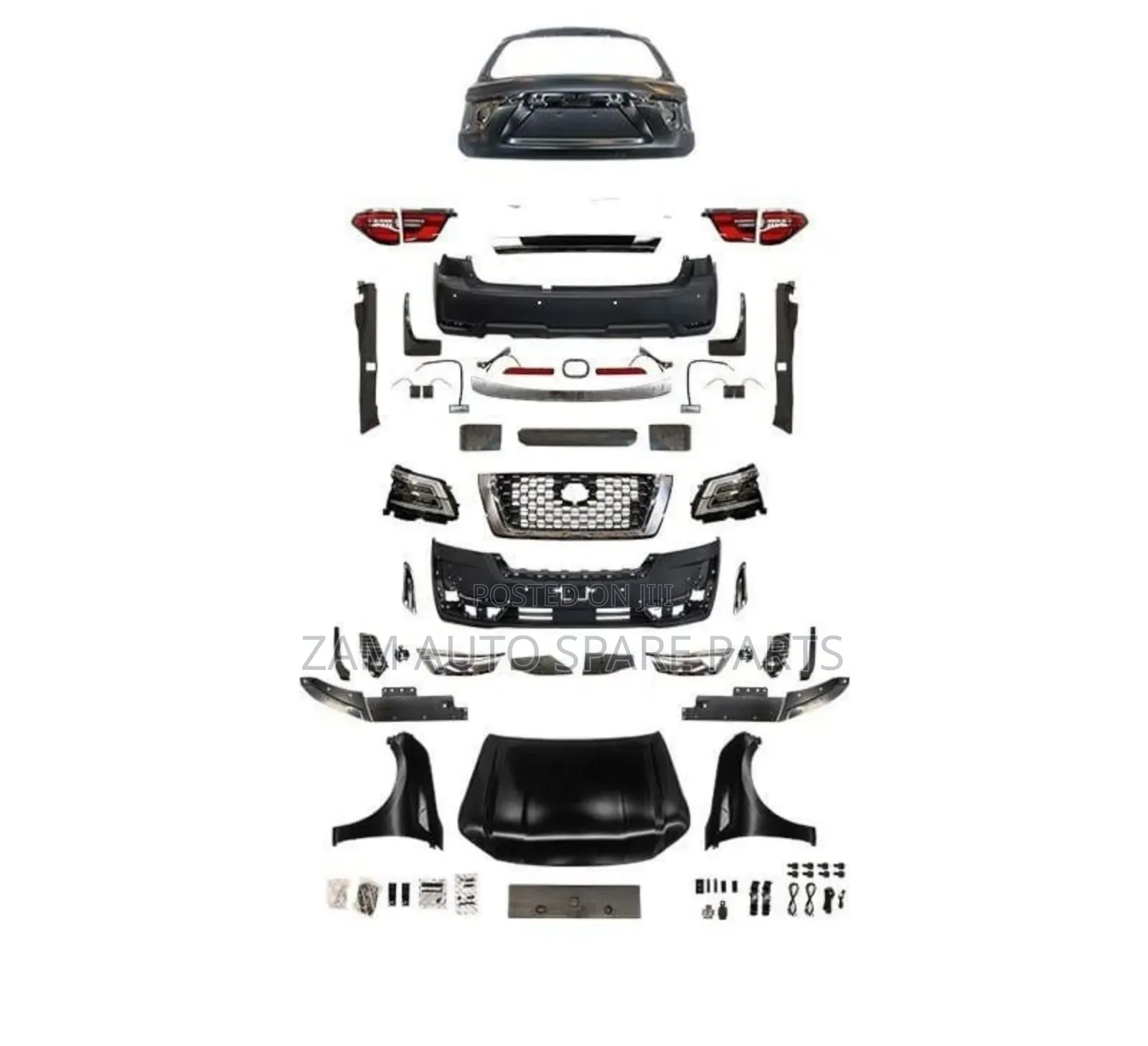 Exterior Upgrade Kit for Nissan Petrol 2008 to 2024
