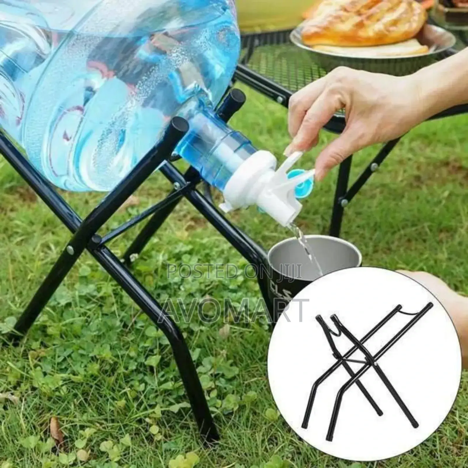 Water Jar Holder With Valve