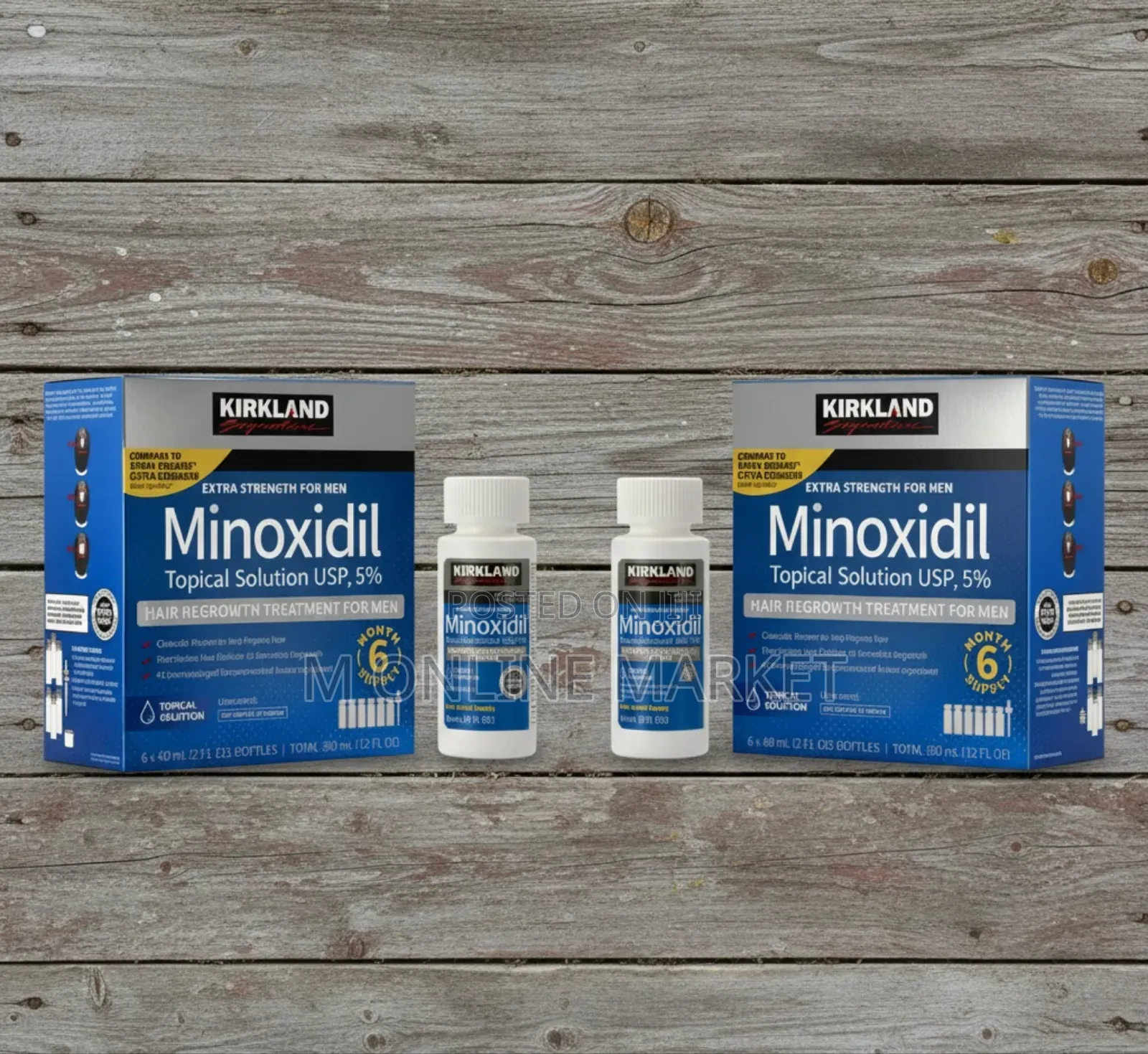 For Men's Hair Regrowth Minoxidil Achieves Thicker, Fuller Hair.