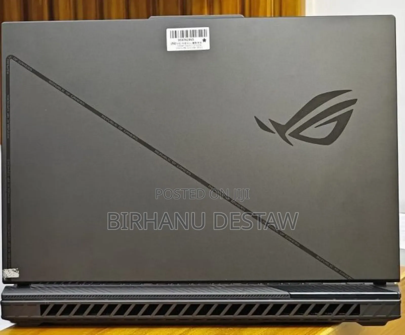 New Laptop Asus ROG Strix G15 16GB Intel Core I9 SSD 1T
