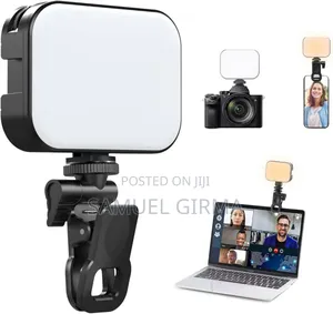 Led Selfie and Video Light
Rechargeable