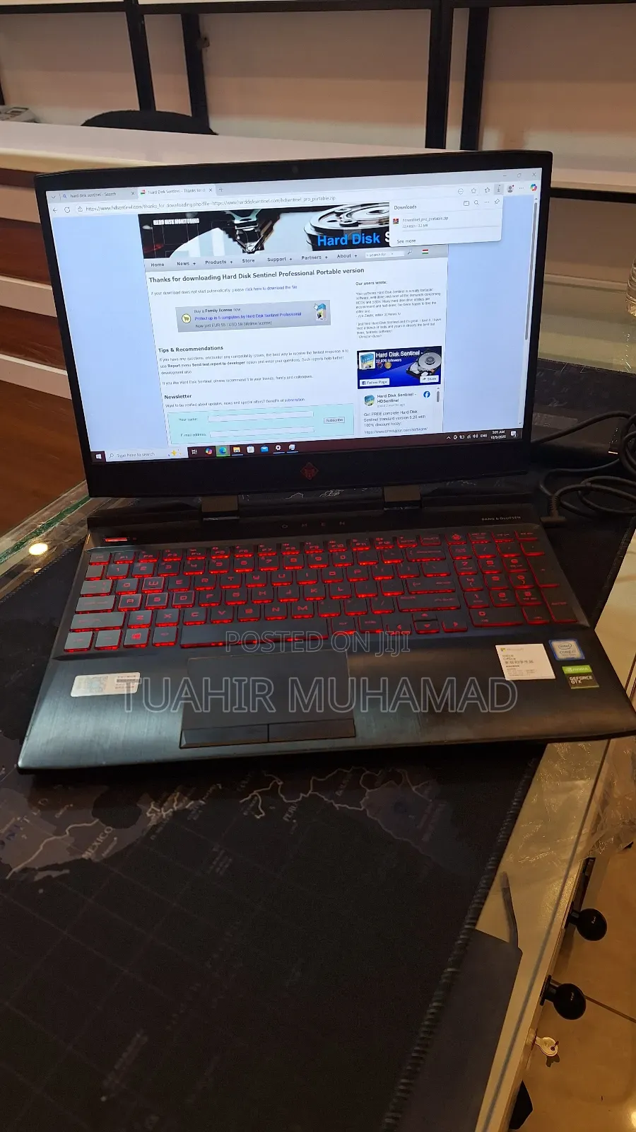 New Laptop HP Omen X 16GB Intel Core I5 SSD 512GB