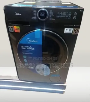 Midea 12kg Full Automatic Washing – Smart Cleaning Power!
