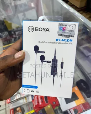 Boya by-M1dm Dual Omini Directional Lavaliere Mic