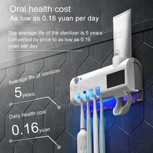 Light Sterlizer Toothbrush Holder and Cleaner