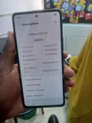 Samsung Galaxy A53 5G 128 GB Black