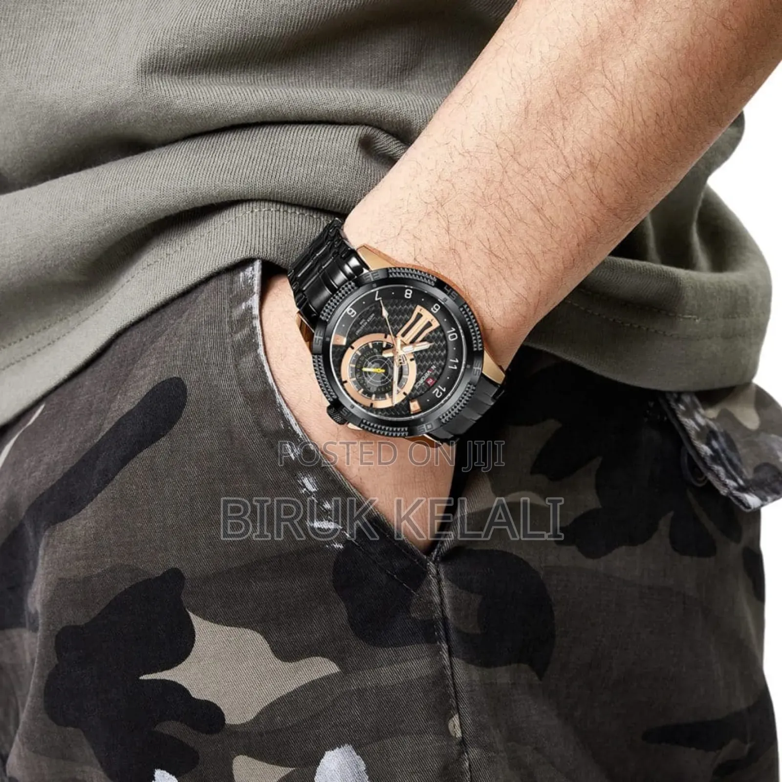Luxury Navi Force Men's Watch