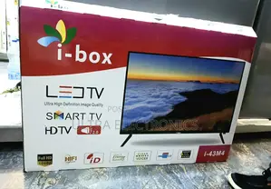 I.Box 43 Inch Double Glass Smart Uhd Tv