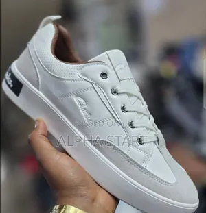 New Arrival  
 Clarks White Flat Shoes 
 Made in Vietnam