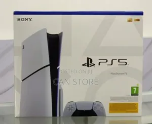 Playstation 5 Slim 1 Joystick With 5 Games Fc25 ለቤቶት