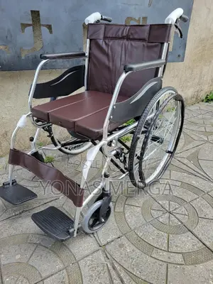 Toilet Wheelchair吧፸wheelchair×¶Chrome Finish (Imported Wheelchair)