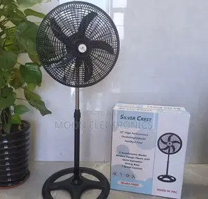  Silver Crest Standing Fan – Powerful, Silent Stylish!