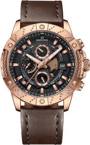 Naviforce Genuine Leather Watch