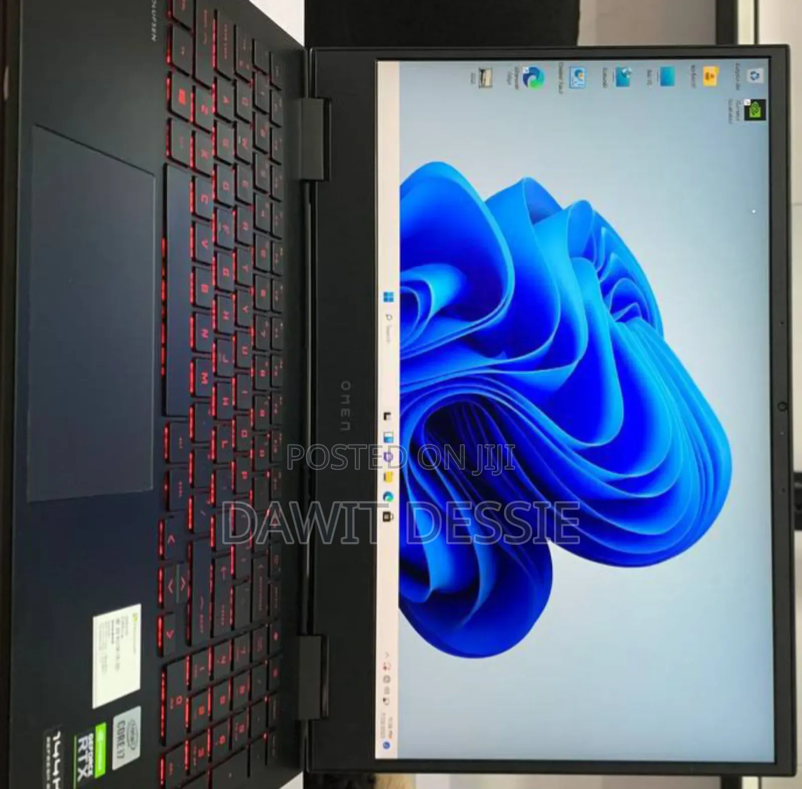New Laptop HP Omen 15 16GB Intel Core I7 SSD 1T