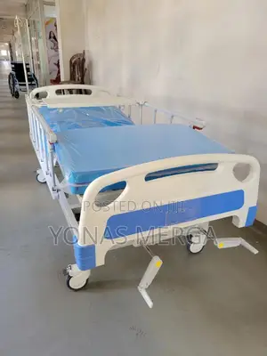 Hospital Bed哈工homecare Bed=Patient-Friendly Design–Foldable Side Rails