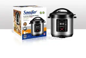 Cook Faster, Eat Smarter!  Sonifer 8l Pressure Cooker”
