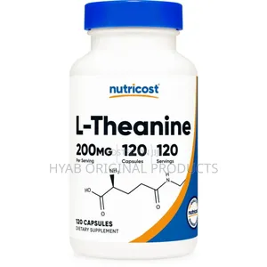 Nutricost L-Theanine, 200 Mg, 120 Capsules
