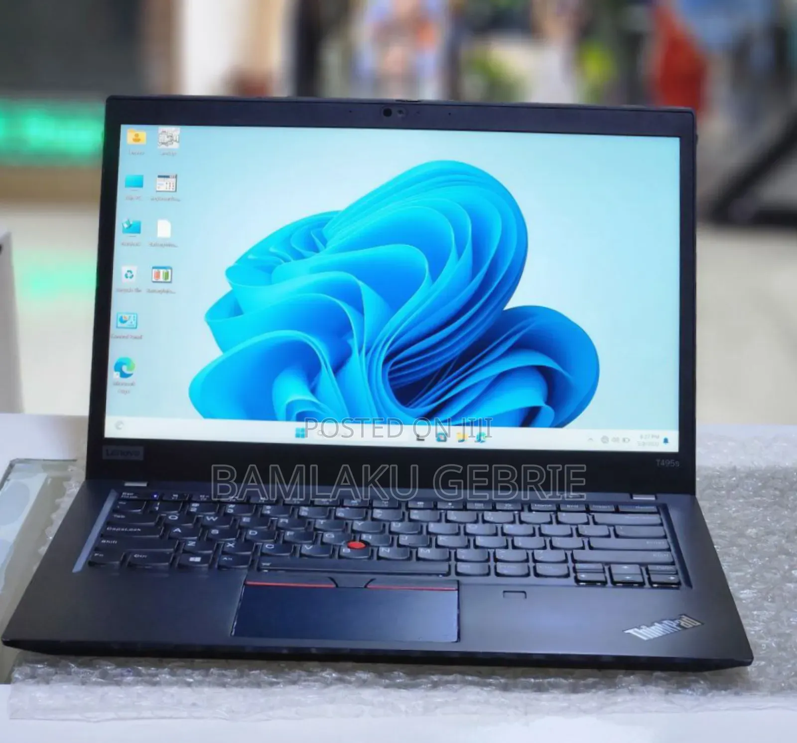 New Laptop Lenovo ThinkPad T495s 16GB AMD Ryzen 7 SSD 512GB
